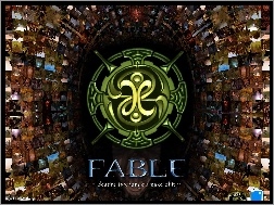 Fable, logo, tunel, obrazy